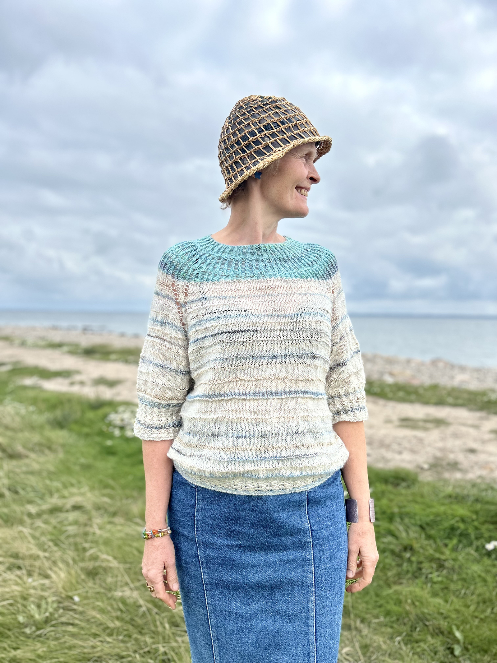 FEMERNBÆLT Bluse Zigzag