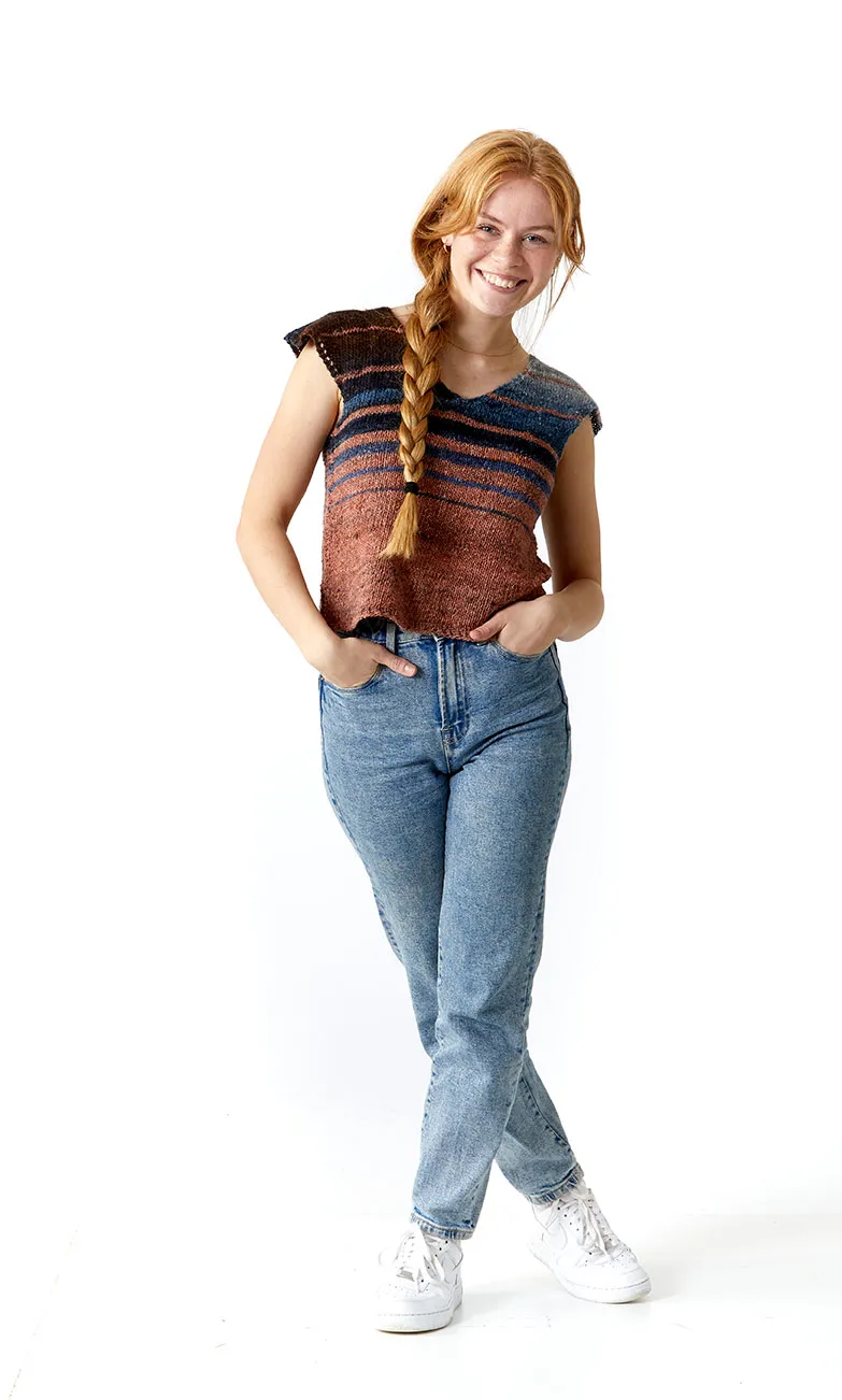 MosterKvest vest i striber
