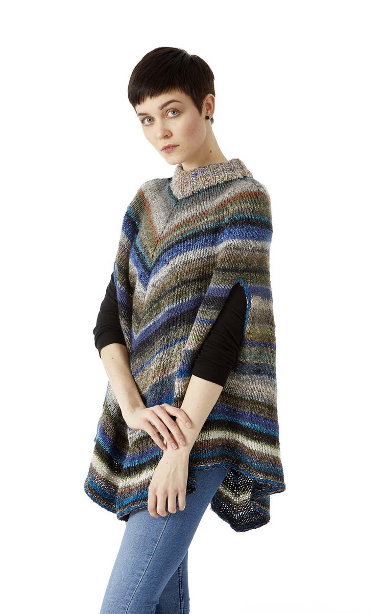 POCAHONTAS PONCHO MED ÆRMEGAB